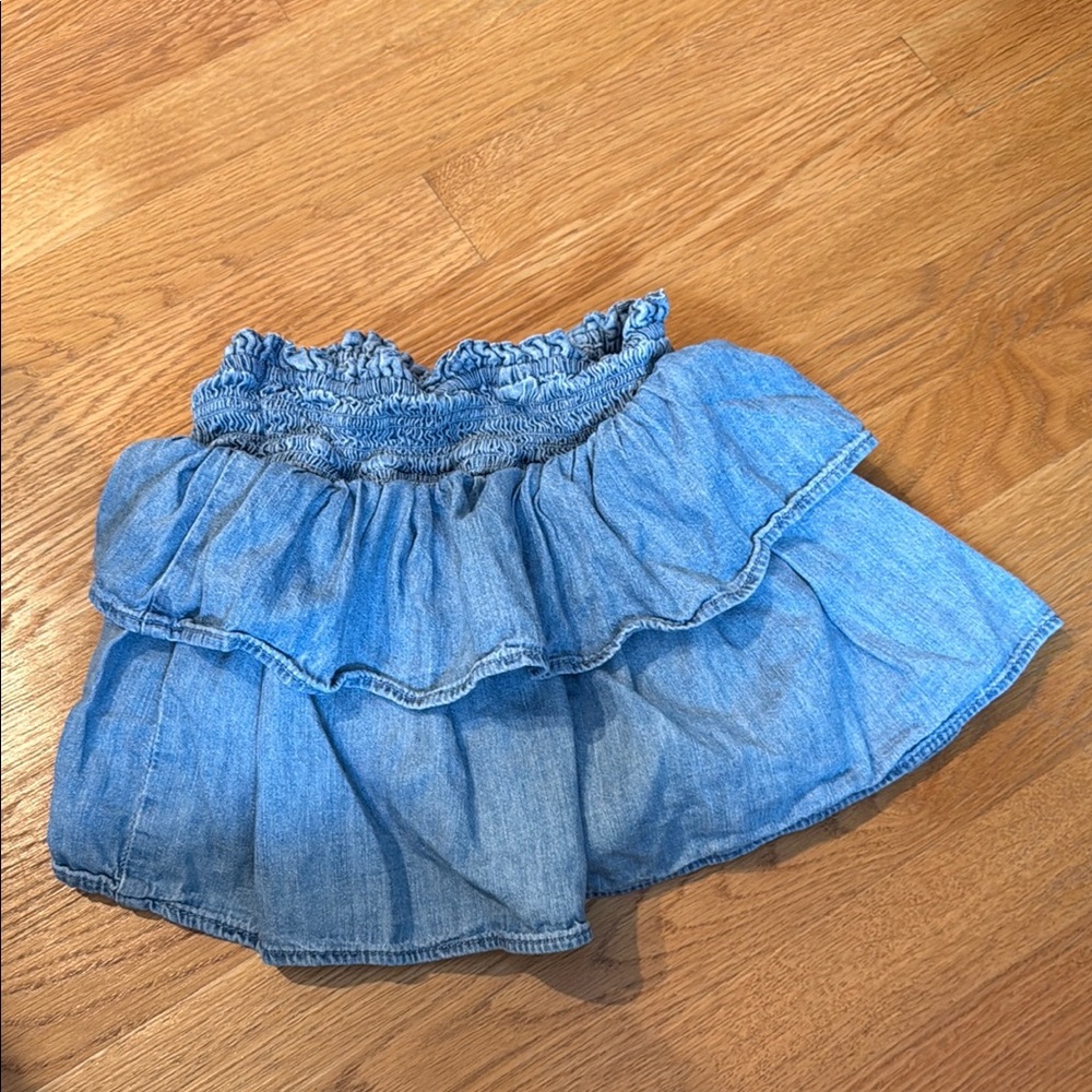 GAP Kids Blue Denim Skort